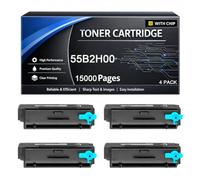 Cartuccia toner 55B2H00 con chip compatibile con Lexmark 55B2H00 15000 pagine per stampanti MX331 MS331 MS331dn MX331adn MX431 MS431 MX431adn MX431adw MS431dn MS431dw MX432adwe