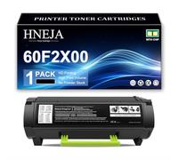 Cartuccia Toner 60F2X00 per Lexmark MX510de MX511de MX511dhe MX511dte MX610de MX611de MX611dhe MX611dte MX611dfe MX310dn MX410de Stampante | Alta Capacità | 20000 Pagine,Black-1 Pack