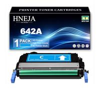 Cartuccia Toner 642A, Cartucce Toner Compatibili CB400A CB401A CB403A CB402A per HP CP4005 CP4005n CP4005dn Stampante,Cyan-1 Pack