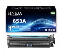 Cartuccia Toner 652A / 653A per HP M680dn M680f M680z Stampante | Alta Capacità CF320A CF321A CF322A CF323A Ricambio Cartucce Toner,Cyan-1 Pack