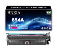 Cartuccia Toner 654A per HP M651n M651dn M651xh Stampante | Alta Capacità CF330A CF331A CF333A CF332A Ricambio Cartucce Toner,Magenta-1 Pack