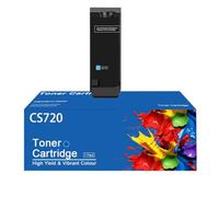 Cartuccia Toner 74C1SK0 Dotata Di Chip CS720, Compatibile Con Le Stampanti Lexmark Cs720de, Cs720dte, Cs725de, Cs725dte, Cx725de E Cx725dhe,Cyan