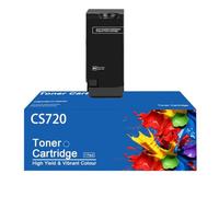Cartuccia Toner 74C1SK0 Dotata Di Chip CS720, Compatibile Con Le Stampanti Lexmark Cs720de, Cs720dte, Cs725de, Cs725dte, Cx725de E Cx725dhe,Nero