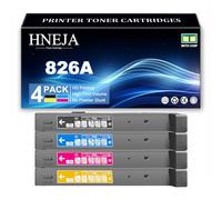 Cartuccia Toner 826A, Cartucce Toner Compatibili CF310A CF311A CF313A CF312A per HP M855dn M855xh Stampante,4 Colors-1 Pack