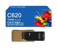 Cartuccia toner a 4 colori sostitutiva per stampanti Xerox VersaLink C620 e C625, stampa nitida,C620-Cyan