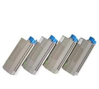 Cartuccia toner a colori 4 pezzi compatibile con 712 C712n C712 C712dn 46507628 46507627 46507626 46507625