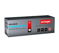 Cartuccia Toner - ACTIVEJET - Compatibile HP CF401A - Ciano - 1 pezzo - Facile da installare