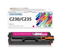 Cartuccia toner ad alta capacità C230 C235 nessun chip Nero Ciano Magenta Giallo Toner ad alta resa di ricambio per stampante multifunzione Xerox C230 C235,M-1500pages