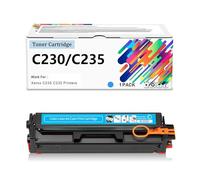 Cartuccia toner ad alta capacità C230 C235 nessun chip Nero Ciano Magenta Giallo Toner ad alta resa di ricambio per stampante multifunzione Xerox C230 C235,C-1500pages