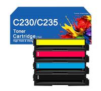 Cartuccia toner ad alta capacità compatibile C230/C235 per stampante Xerox C230 C235 (senza chip),C230-4Color