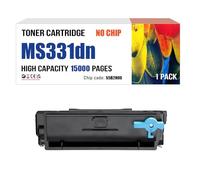 Cartuccia Toner Ad Alta Capacità MS331dn 55B2000 55B2H00 55B2X00 Cartuccia Toner Di Ricambio Compatibile Per Stampanti Lexmark MS331dn MX331adn MS431dn MS431dw MX431adn MX431adw,Black-15000 Pages