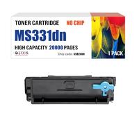 Cartuccia Toner Ad Alta Capacità MS331dn 55B2000 55B2H00 55B2X00 Cartuccia Toner Di Ricambio Compatibile Per Stampanti Lexmark MS331dn MX331adn MS431dn MS431dw MX431adn MX431adw,Black-20000 Pages