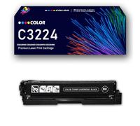 Cartuccia toner ad alta resa C3210 C3224 senza chip compatibile con Lexmark C3224 C3326 C3426 MC3224 MC3326 MC3426 C3224dw C3326dw C3426dw MC3224i MC3326adwe MC3326i stampante,Black-1Pack