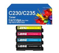 Cartuccia toner C230 a 4 colori con chip compatibile 006R04387/88/89/90 di ricambio per stampante XEROX C230 C235,C230-4 Color