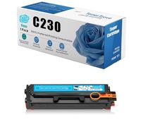 Cartuccia Toner C230 per Stampante Multifunzione A Colori Xerox C230 C235, Cartuccia di Inchiostro Ad Alta capacità da 3500 Pagine, Sostituzione 006R04383 006R04384 006R04385 006R04386,Cyan-1 Pack