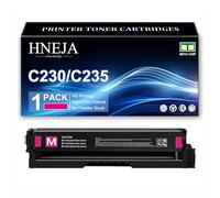 Cartuccia Toner C235, Cartucce Toner Compatibili 006R04383 006R04384 006R04385 006R04386 per Xerox C230 C235 Stampante,Magenta-1 Pack