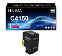 Cartuccia Toner C4150, Cartucce Toner Compatibili 24B6519 24B6516 24B6517 24B6518 per Lexmark C4150 Stampante,Magenta-1 Pack