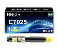 Cartuccia Toner C7030, Cartucce Toner Compatibili 106R03737 106R03740 106R03739 106R03738 per Xerox Versalink C7020 C7025 C7030 Stampante,Yellow-1 Pack