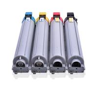 Cartuccia toner CLT-K659S da 4 pezzi compatibile con Samsung 659 | Compatibile con la serie CLT-659, funziona con stampanti CLX-8650ND CLX-8640ND, toner a colori CMYK.