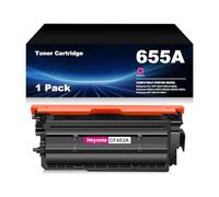 Cartuccia toner compatibile 655A ad alta resa di ricambio per HP 655 A CF453A per stampante Enterprise M652n M652 M653dn M653x M653 MFP M681dh M682z (1 magenta)