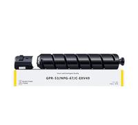 Cartuccia toner, compatibile con Canon, C-EXV49 | C3320L, C3530, C3525, C3520, C3330; EXV49, GPR-53, NPG-67; nero ciano magenta giallo(Yellow)