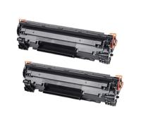 Cartuccia toner, compatibile con HP, CB435A 35A 435A | P1005, P1006, P1009, con chip, 1500 pagine al 5 percento di copertura(BKx2)