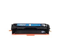 Cartuccia toner, compatibile con HP, CE320A CE321A CE322A | CE323A 128A 320A 321 322 323, CM1415 CM1415fn 1415, CP1525, 2000 pagine, CMYK(Cyan)