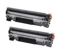 Cartuccia toner compatibile con P1005 P1006 P1009 CB435A 35A 435A(BKx2)