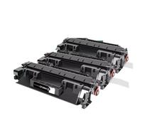Cartuccia toner compatibile con Pro 400 M425dw M401dn M401n 3x Nero CF280X 80X