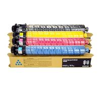 Cartuccia toner compatibile con Ricoh IM C2510 IM C2010 - Con chip - Alta capacità - Sostituzione 842565 842566 842567 842568 - Nero Ciano Magenta Giallo - Singolo o Confezione da 4