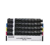 Cartuccia toner compatibile da 1 pc C EXV51 GPR 55 G71 BK850G CMY296G per IR C5535 C5540 C5550 C5560 DX C5735 C5740 C5750 C5760 C5735I C5740I C5750I C5760I MODELLI(C)