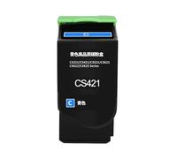 Cartuccia toner compatibile for Lexmark CS321 CS421 CS521 CS621 CS622 CX421 CX521 CX522 CX621 CX622 CX625(Cyan-1.4k)