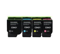 Cartuccia toner compatibile for Lexmark CS321 CS421 CS521 CS621 CS622 CX421 CX521 CX522 CX621 CX622 CX625(4Color 2k 1.4k)