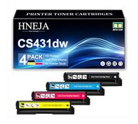 Cartuccia Toner Compatibile per Lexmark CS331dw CX331adwe CS431dw CX431adw Stampante, Cartuccia Toner Ricambio Ad Alta Capacità 20N2HK0 20N2HC0 20N2HM0 20N2HY0,4 Colors-1 Pack