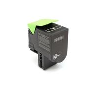 Cartuccia toner con chip, compatibile con Lexmark | CS410 CS510 CX310 CX327 CX410 CX510 CS317 CS417 CS517 CX417 CX517 Stampante(Black-4K)