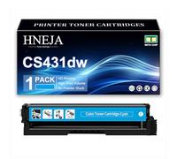 Cartuccia Toner CS431dw, Cartucce Toner Compatibili 20N20K0 20N20C0 20N20M0 20N20Y0 per Lexmark CS331dw CS431dw CX331adwe CX431adw Stampante,Cyan-1 Pack