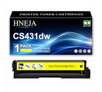 Cartuccia Toner CS431dw, Cartucce Toner Compatibili 20N20K0 20N20C0 20N20M0 20N20Y0 per Lexmark CS331dw CS431dw CX331adwe CX431adw Stampante,Yellow-1 Pack