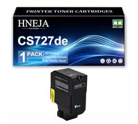 Cartuccia Toner CS727de, Cartucce Toner Compatibili 75B20K0 75B20C0 75B20M0 75B20Y0 per Lexmark CS727de CX727de CS728de Stampanti,Cyan-1 Pack