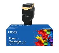 Cartuccia toner CX532 ad alta capacità, compatibile con le stampanti Lexmark CS531dw e CX532adwe, 75M1HK0, 75M1HC0,Nero