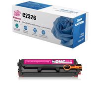 Cartuccia Toner Di Ricambio Ad Alta Capacità C2326 (senza Chip) Per Lexmark 24B7495 24B7496 24B7497 24B7498 Compatibile Con Le Stampanti Lexmark C2326 XC2326, 5500-6000 Pagine,Magenta-1 Pack