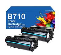Cartuccia toner di ricambio B710 per stampante Okidata B710DN B710N B720DN B720N ad alta resa, stampa nitida,B710-2SET