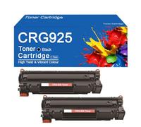 Cartuccia toner di ricambio CRG925 per stampanti Canon LBP6018 LBP6018w LBP6018L MF3010, facile da installare e utilizzare,CRG925-2Pack