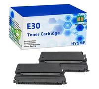 Cartuccia toner E30 compatibile per Canon E30, sostituzione con stampante FC220 FC220S FC224 FC224S FC226 FC228 FC230 FC300 FC310 FC330 FC336 FC530, alta capacità 4000 pagine,Black-2 Pack