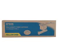 EPSON S050490 0490 TONER ORIGINALE GIALLO EPSON ACULASER CX28 SERIES [A BOX]