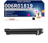 Cartuccia Toner Nera ad alta Capacità di Ricambio per Xerox 006R01819 Toner Compatibile per Xerox VersaLink B7125 B7130 B7135 Stampante,Black-1 pack
