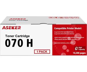 Cartuccia toner nero ASEKER compatibile Canon i-SENSYS 070H CRG-070H alta capaci