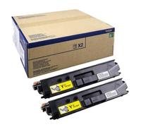 Brother TN-329YTWIN cartuccia toner 2 pz Originale Giallo