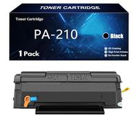 Cartuccia Toner PA-210 PA-210E PA210 Compatibile per Pantum 210 PA210 PA 210 PA210E 210-E per Pantum P2500 P2500W P2502 P2502W P2508W M6500NW M6500N M6500W M6550NW Stampante,Black-1 Pack