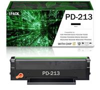 Cartuccia toner Premium nera PD-213 compatibile Funziona per stampante PANTUM P2210 P2210W P2206 P2206W P2206NW M6202 M6202W M6206W M6603NW, facile da aggiungere polvere, con chip,Black-3000Page