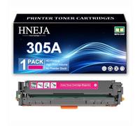 Cartuccia Toner Ricambio 305A, Cartucce Toner Compatibili CE410A CE411A CE412A CE413A Per HP M351 M351a M375nw M475dw M451 M451dn M451dw M451nw M475 M475dn Stampante,Magenta-1 Pack